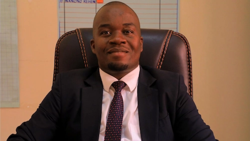 Portrait of Head Teacher DDUMBA ALLAN